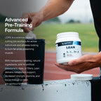 Transparent Labs Lean Pre-Workout - Body Recomposition Pre Workout for Men and Women with Acetyl L-Carnitine, Beta Alanine Powder, & PurCaf Organic Caffeine Powder - 30 Servings, Blue Raspberry