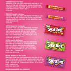 SKITTLES & STARBURST Assorted Candy Variety Pack Bulk Box 18 Count 37.05 oz