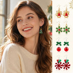 Christmas Earrings Jewelry Advent Calendar for Women 2026 Gifts Accessories