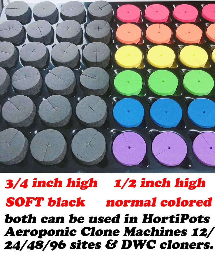 Clone Collars 2 inch Neoprene Inserts, 6-Colors-Mixed, Pack of 72