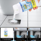 Sink & Drain Cleaner Powder - Pipeline Dredging Agent for Kitchen & Bathroom (4PCS)