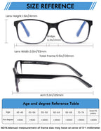 MOZVND 5 Pack Blue Light Blocking Reading Glasses for Men with Spring Hinge 2.0 Fashion Large Wide Computer Readers for Men