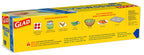 Glad Press'N Seal Plastic Food Wrap, 100 Square Foot Roll, Pack of 3, (Package May Vary)