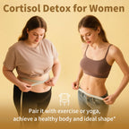 2 Pack Cortisol Supplements for Women & Men - 10-in-1 Cortisol Reducer Manager Detox with Ashwagandha, Magnesium - Lower High Cortisol Levels, Relaxation & Night Support, Non-GMO, 120 Capsules