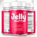 (3 Pack) Jelly Burn Gummies, Official JellyBurn Gummys with Natural Ingredient, Advanced Health & Wellness Vitamin Supplement Formula, Max Strength Active Lifestyle Multivitamin Support (180 Gummies)