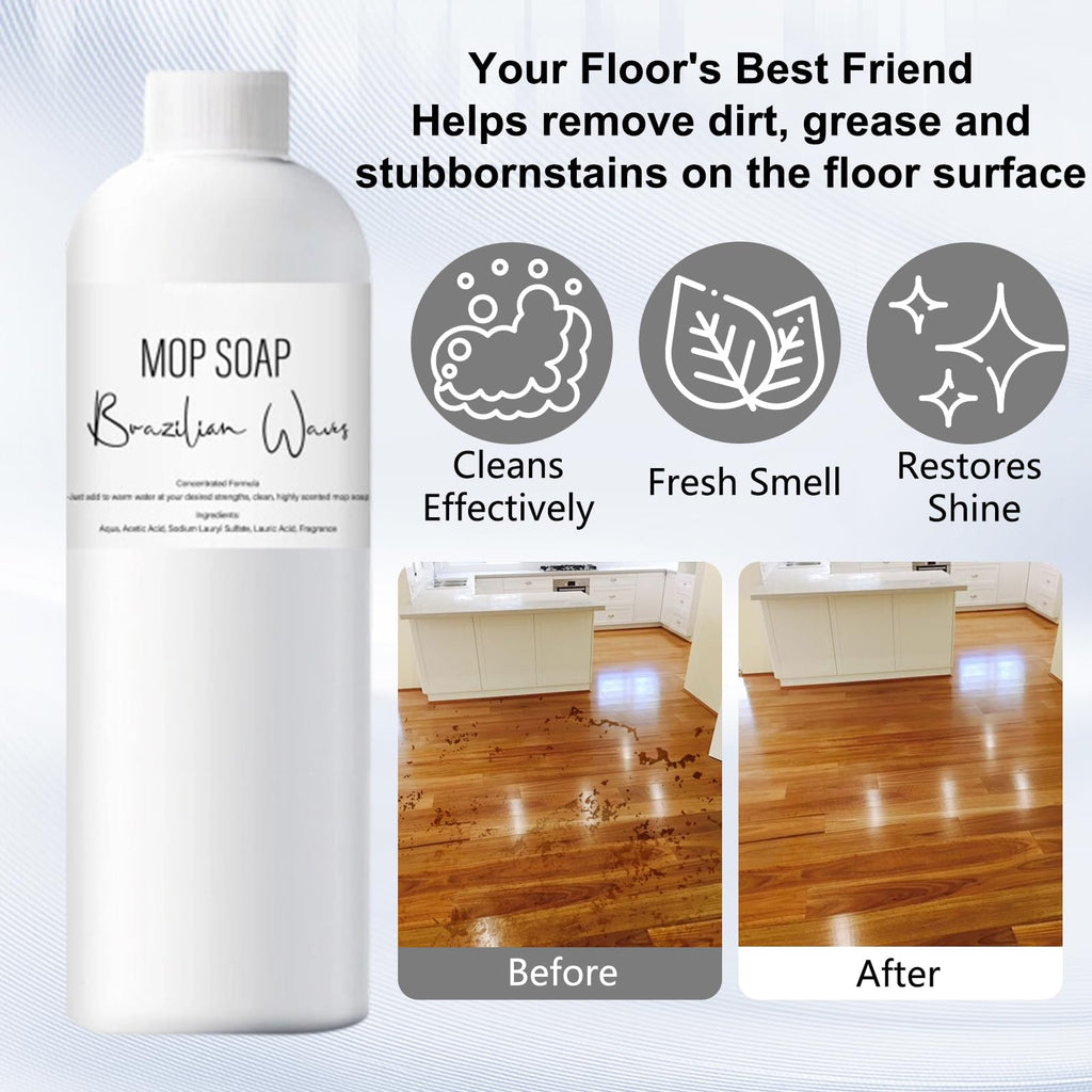 stray poet 2Pcs 2026 New Brazilian Waves Mop Soap,Mop Soap For Floor Cleaning,Mops Soaps Brazilian Wave,Multipurpose Mops Soaps For Home Cleaning And Bathroom & Kitchen Cleaner Supplies(2 * 120ML)