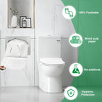 Greenour Disposable Toilet Seat Covers for Hotel, Business and Commercial