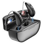 Hearing Aids Rechargeable Hearing Aids for Seniors with Moderate Hearing Loss, Hearing Amplifiers for Seniors with Noise Cancellation and Volume Control, Clear Sound Hearing Amplifiers, Black