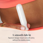 Cora Organic Cotton Tampons (36 Regular Tampons)