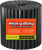 LAVEVE Corrugated Metal Garden Edging 6" x 40Ft, Landscape Edging Border