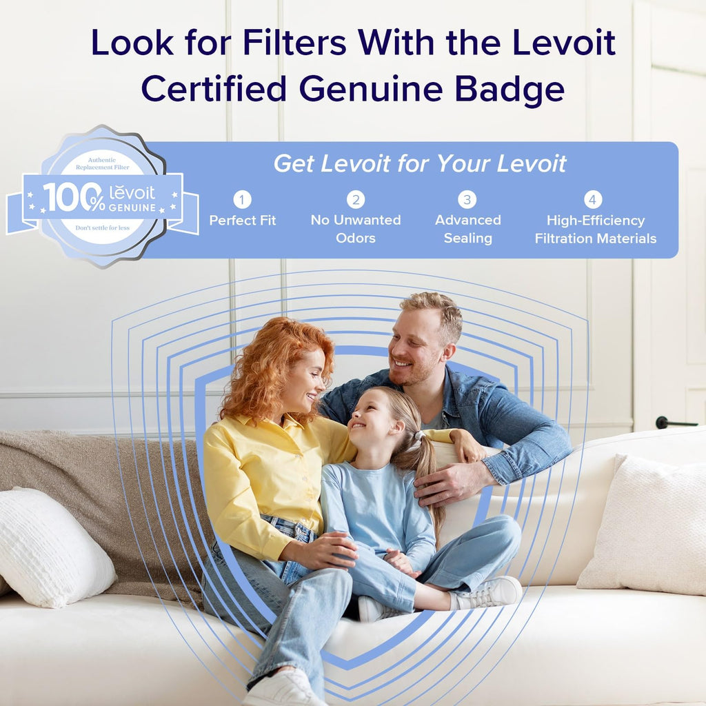 LEVOIT Air Purifier for Home Pets Bedroom Washable Pre-Filter
