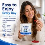 Aluna Gomitas De Crecimiento De Altura, Growth Gummies, Red Berry Flavor, Vitaminas, 60 Gummies