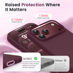 GONEZ for iPhone 18 Pro-Max Case/17 Pro-Max Case, Compatible with MagSafe