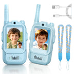 Video Walkie Talkies for Kids, 2 Pack Kids Two Way Radio Toy Walkie Talkies