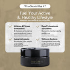 Purblack Pure Himalayan Shilajit Resin - Himalayan and Other Mountain Ranges Gold Infused Shilajit for Men & Women with Over 85+ Trace Minerals for Energy & Immunity | 60 Servings | USA Made