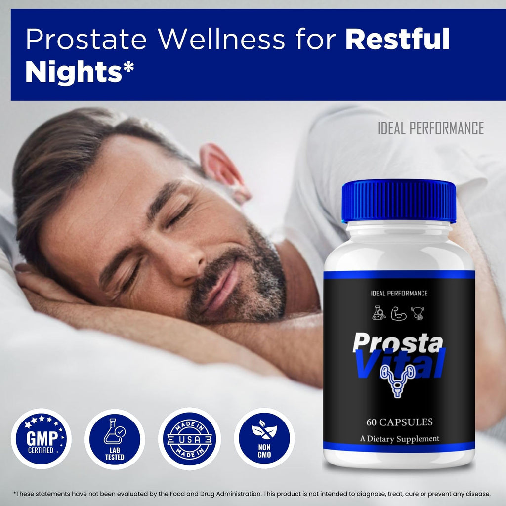 ProstaVital for Men, Prosta Vital Capsules, Prosta Vital for Men Supplement Pills - Maximum Strength for Daily Wellness & Comfort, All Natural ProstaVital Health & Wellness Reviews (5 Pack)