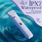 Electric Razors for Women - Wet/Dry Womens Electric Shaver for Bikini/Pubic Hair/Face/Legs/Intimate Area, epilators Hair Removal with Dock Charging, Christmas Gifts & Stocking Stuffers (Purple)