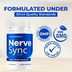 (2 Pack) Nerve Sync Capsules - Official NerveSync Advanced Nerve Health Supplement Pills - Maximum Strenght, Natural Nerve Sync for Wellness & Health Support Pills Reviews, 120 Capsules for 2 Months