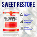 Sweet Restore Bladder Control Capsules, Official Sweet Restore Bladder Control Pills with All Natural Ingredients, Support Bladder Health & Wellness, Maximum Strength Vitamins Supplement (60 Capsules)
