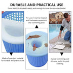 IIIHAT Pool Skimmer Socks Reusable Effective Pool Filter Basket Socks to Save Pumps, Filters, Baskets and Skimmers- The Ideal Sock/Net/Saver to Protect Your Inground or Above Ground Pool (50pcs)