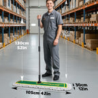 42" Commercial Dust Mop for Floor Cleaning, Heavy Duty Industrial Mop