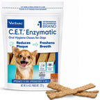 C.E.T. Enzymatic Oral Hygiene Chews for Dogs, Tartar Control, Extra Small