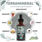 Clean Nutraceuticals Shilajit Liquid Drops with Sea Moss, Ashwagandha, Zinc, Magnesium, Liquid Vitamins for Women and Men - Terra Mineral