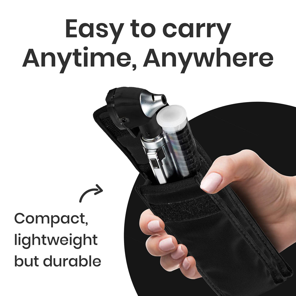 Zyrev ZetaLife Otoscope - Ear Scope with Light, Ear Infection Detector, Pocket Size (Gray Color)
