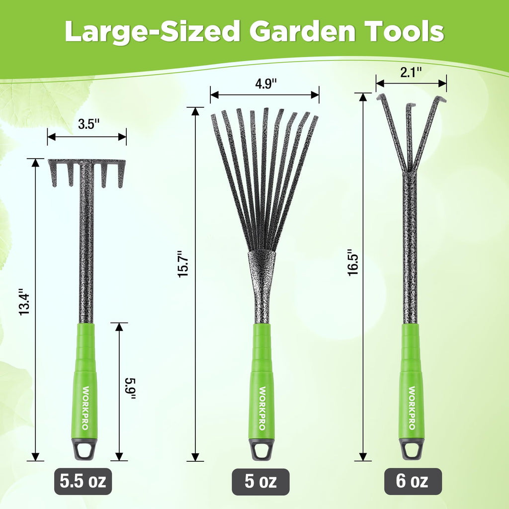 WORKPRO 6-Piece Garden Tool Set