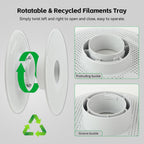 Original AMS Detachable Filament Spool Compatible with Bambu Lab 3D Printer,Reusable Filament Reel Holder Fits PLA, PETG, ABS Filament Spool for Bambulab A1/A1 Mini,Support Low-Temp Environment ≤ 70°C