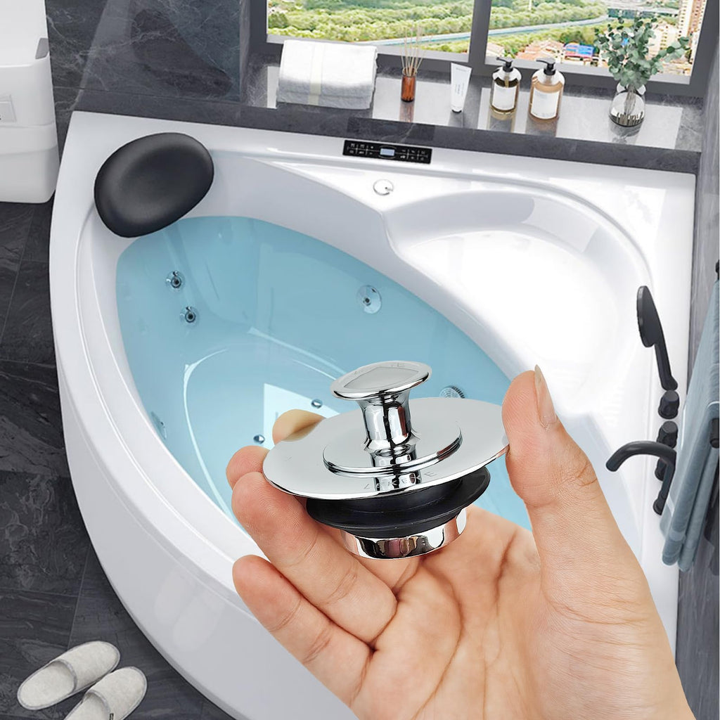 LEKEYE Shower Drain Hair Catcher | Bathtub Stopper/Strainer Stainless Steel Drain Protector