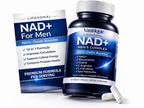 Aureph Vantique Men's NAD+ Supplement,Stamina & Cellular Energy Boost 60 Capsules