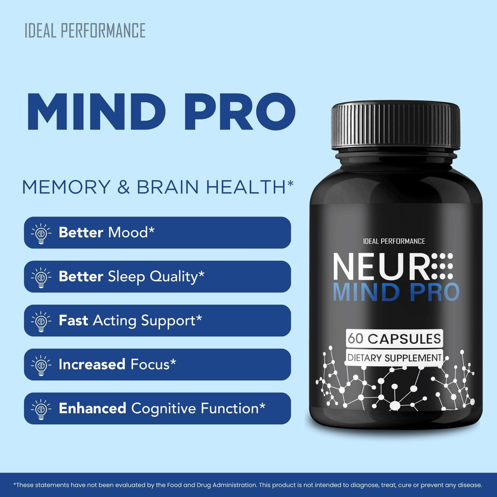 IDEAL PERFORMANCE MindPro Capsules, MindPro Pills Reviews (2 Pack)
