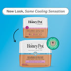 The Honey Pot Company - Herbal Pads for Women - Organic Incontinence Daytime w/Wings. Infused w/Essential Oils for Cooling Effect & Postpartum Essentials - Feminine Care - 16ct.