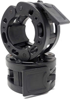 Clout Fitness Quick Release Pair of Locking 2" Olympic Size Barbell Clamp Collar Great for Pro Training (Black Matte)