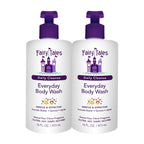 Fairy Tales Daily Cleanse Kids Body Wash | Kids Soap With Gentle, Clean Natural Ingredients | Sulfate Free, Silicone Free, Body Wash for Boys and Girls - 16 oz. (2 Pack)