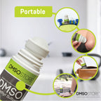 DMSO Aloe 3 oz. Roll on - 1 Pack | 70% Pure 99.995% Dimethyl Sulfoxide | 30% Super Biologic Aloe Vera