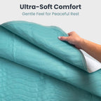 Bed Pads Washable Waterproof 34" x 36" (Pack of 2) - Incontinence Bed Pads for Adults and Kids - Heavy Absorbency Reusable Bed Pads - Chuck Pads - Waterproof Protective Pad for Bed