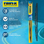 Rain-X 820149 WeatherBeater Wiper Blades, 22" Windshield Wipers (Pack of 2), Automotive Replacement Windshield Wiper Blades That Meet Or Exceed OEM Quality And Durability