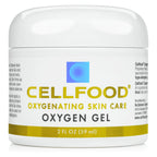 Cellfood Oxygen Gel, 2 fl oz - Nutrient Rich - Provides Moisture & Protection, Decreases Appearance of Fine Lines - Aloe Vera, Lavender Blossom Extract, Cellfood & Glycerine - Hypoallergenic, Non-GMO