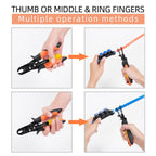 PLATATO Push to Connect Fittings Disconnect Tool Air Line Removal Tool for 3/8”, 1/2” (10-12mm) Pneumatic Air Hose Quick Connect Fittings Quick Release Pliers
