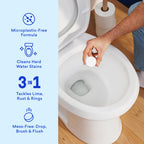 BLUELAND Toilet Bowl Cleaner Tablets, 14 Count (Pack of 2), Lemon Cedar, Plastic-Free, No Harsh Chemicals, Plant-Based, Septic-Safe, Removes Lime, Rust, Hard Water and Toilet Ring Stains