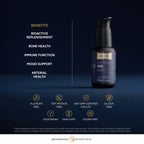 Quicksilver Scientific Nanoemulsified D3K2 - Emulsified Liquid Vitamin D3 + K2 MK7 Liposomal Supplement for Heart, Bone Health + Immune Support - Bioactive 2500IU for Enhanced Absorption (1.7oz/50ml)