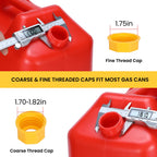 3-Pack Upgraded Gas Can Spout Replacement, Gas Can Nozzle Leak-Proof Kit