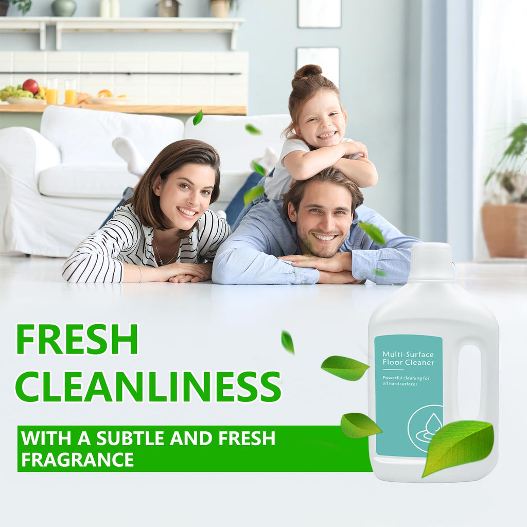 Choneight 2 Pack Floor Vacuum Cleaner Detergent Refill for Dreame Cleaning Solution,Compatible with Dreame X Series and L Series Robot Vacuum and Mop. (2 Pack of 33.8 Fl Oz)