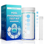 NewTest Pool Phosphate Test Kit: 50CT Professional Phosphate Test Strips for Swimming Pools Water Accurate & Easy to Read (50)