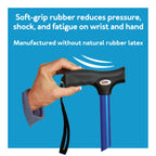 Carex Health Brands FGA52000 Black Soft Grip Derby Cane
