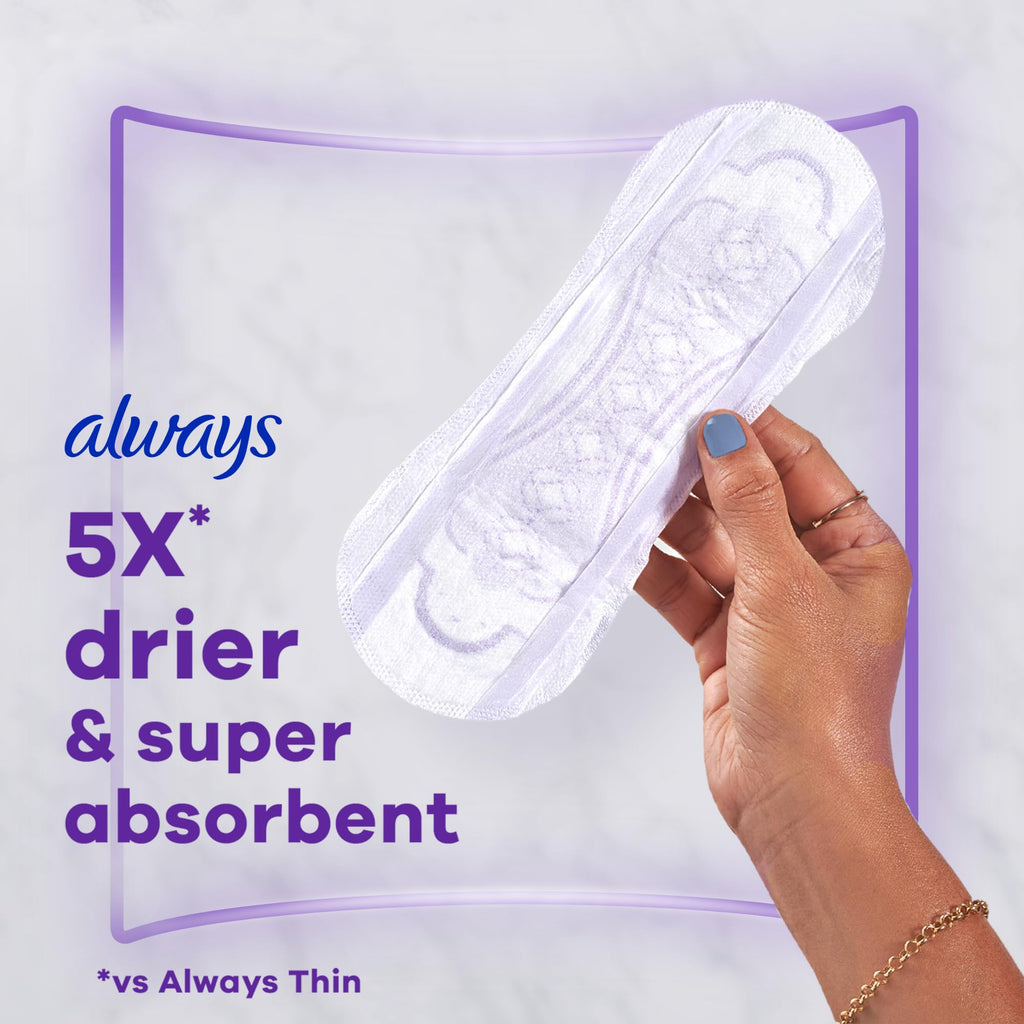 Always 3-in-1 Xtra Protection, Daily Liners for Women, Extra Long, with Leakguard + Rapid Dry, Deodorizing, 48 Count x 3 Packs (144 Count Total) (Packaging May Vary)
