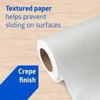 Medline Medical Exam White Crepe Table Paper, 20" x 125' and Durable for Healthcare Needs, Case of 12 Rolls