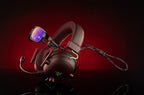 GUNNAR - Gaming Glasses - Blocks 65% Blue Light - Lightning Bolt, Onyx, Amber Tint